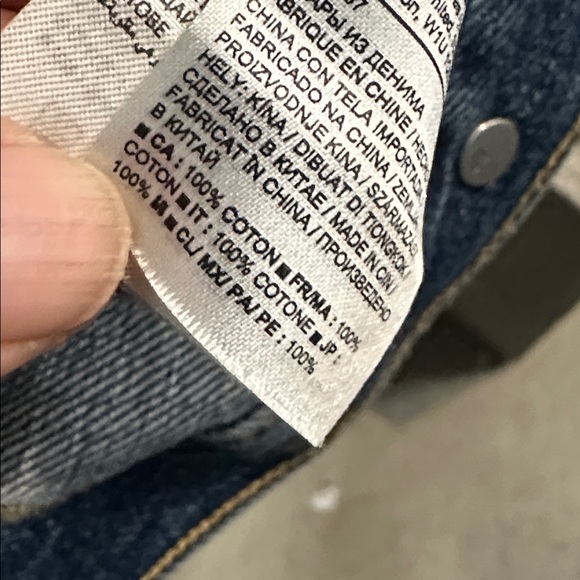 Banana Republic Light Blue Denim Jean Jacket - Picture 6 of 6